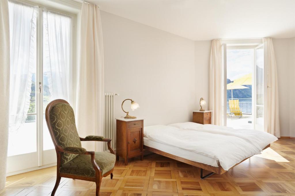 Hotel Terrasse Am See Vitznau Room photo