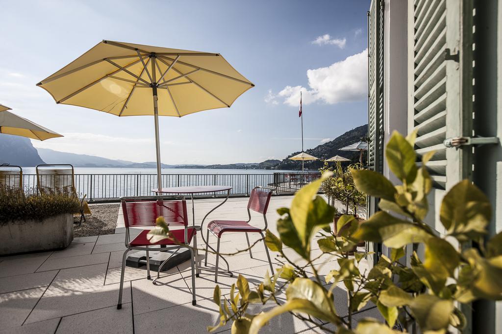 Hotel Terrasse Am See Vitznau Exterior photo