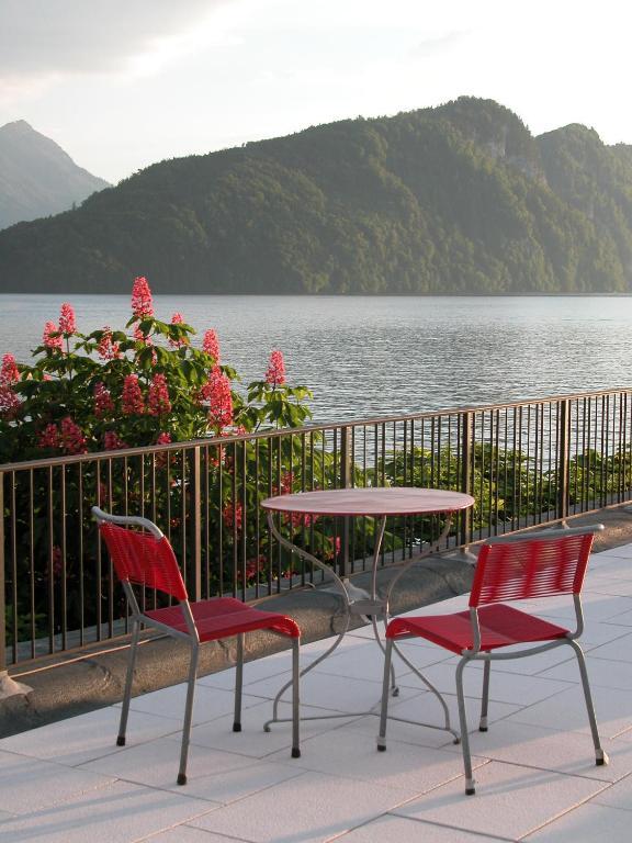 Hotel Terrasse Am See Vitznau Exterior photo